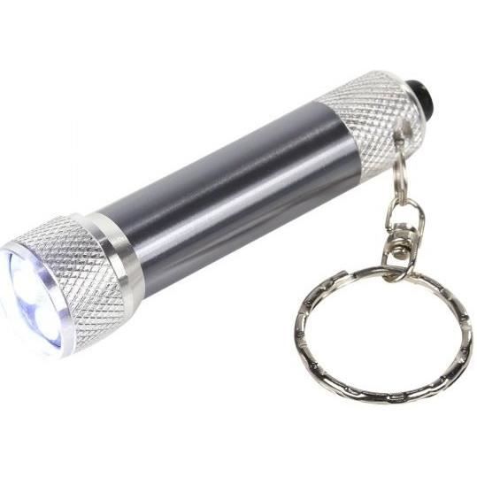 Lampe de poche porte-clés - REGATTA - Compacte - aluminium - ultra lumineuse - pack 6 pièces