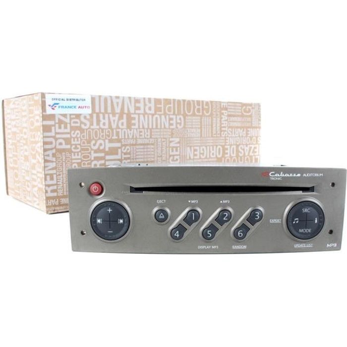 Câble Audio MP3 Pour Autoradio Renault - Connecteur 6 Pins, Compatible Scénic 2, Kangoo, Clio