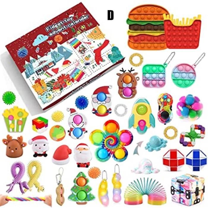 Huggy Wuggy Jouet sensoriel coloré Pop Fidget Toy 15 x 6,6 cm jouet pour soulager le stress convient pour les adultes et les enfants 