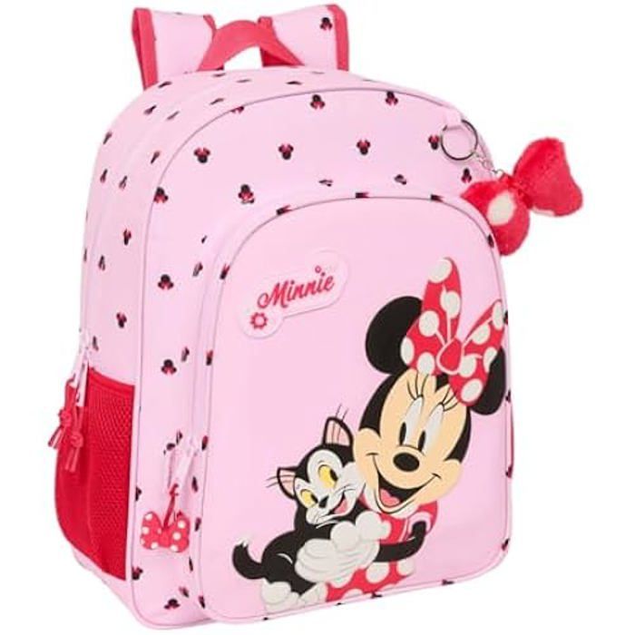 Porta Desayunos Térmico Minnie Mouse Safta - Termo Para Comida, Mantiene Frío/Calor, Capacidad 1.7L, Resistente Y Fácil De Limpiar