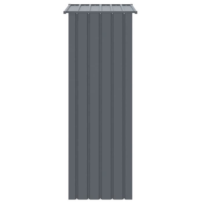 Cage à oiseaux - SALUTUYA - TJ0992 - Acier galvanisé - 115x78x200 cm - Couleur anthracite