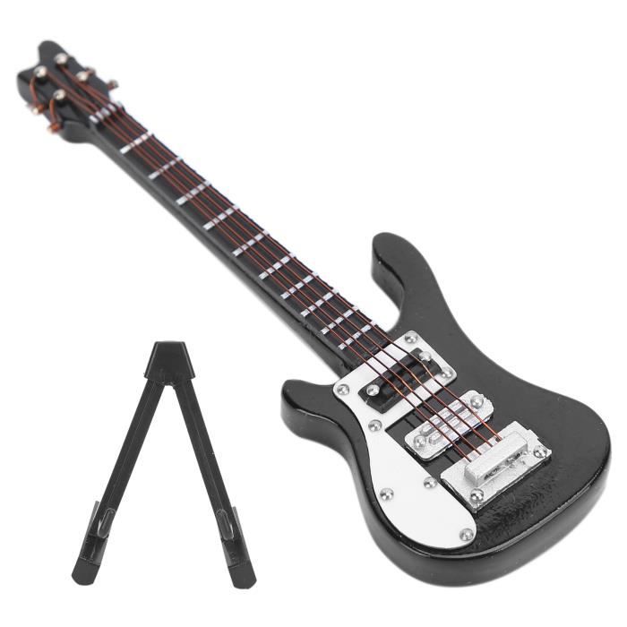 Mothinessto Mini Réplique De Guitare Modèle De Guitare Miniature Mini Instrument De Musique