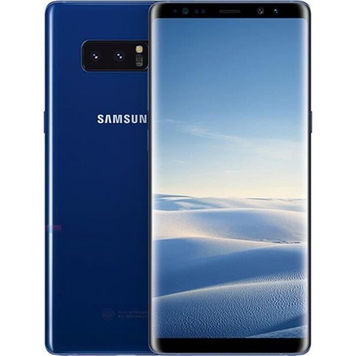 Vente Téléphone portable Samsung Galaxy Note 8 128 go Bleu pas cher Vente Téléphone portable Samsung Galaxy Note 8 128 go Bleu pas cher