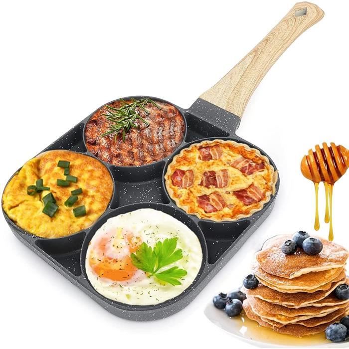 Spatule Oeuf 2 En 1 Oeuf Au Plat, Antiadhésive Tourne-Oufs En