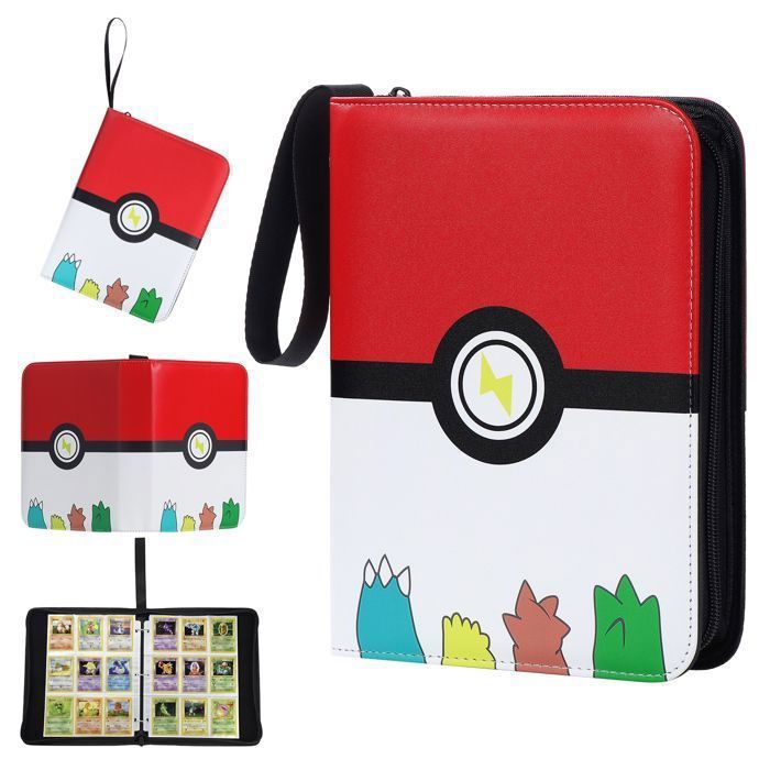 Cahier Range Classeur Carte Pok?�mon 400 Cartes, Album pour Cartes ?� Collectionner, Prote Carte 
