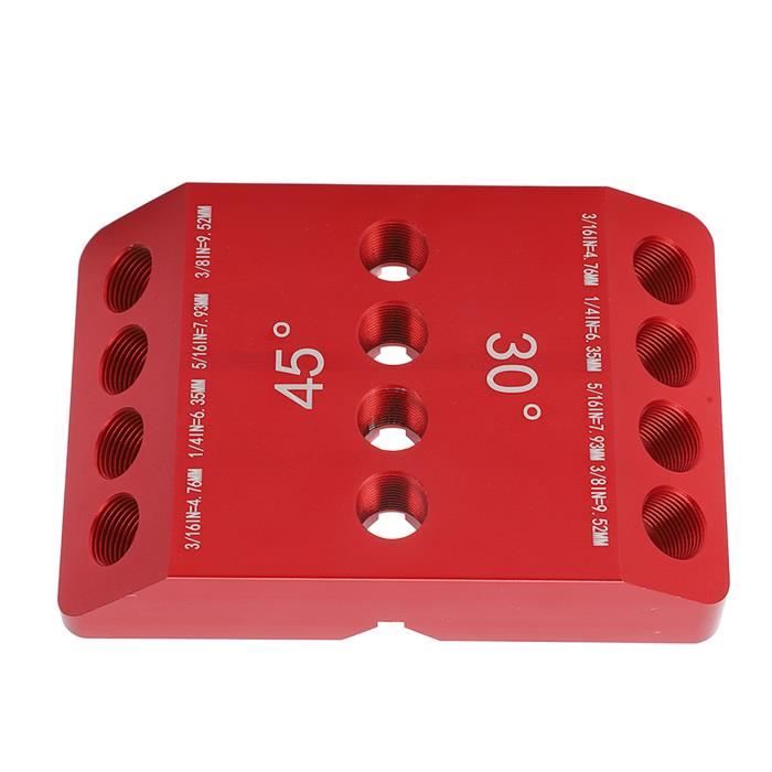 Gabarit De Guidage D'angle De 30/45/90 Degrés Avec Modèles De