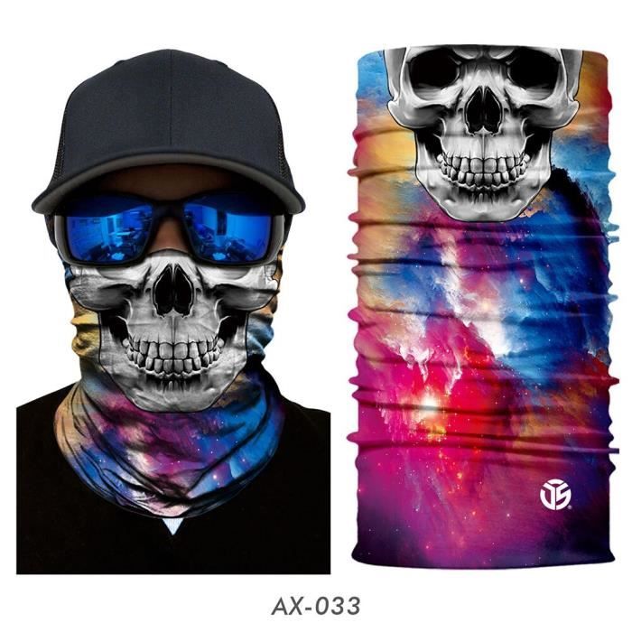 Multi-Usage Tube Écharpe Bandana Tête Masque Visage Cou Guêtre Snood