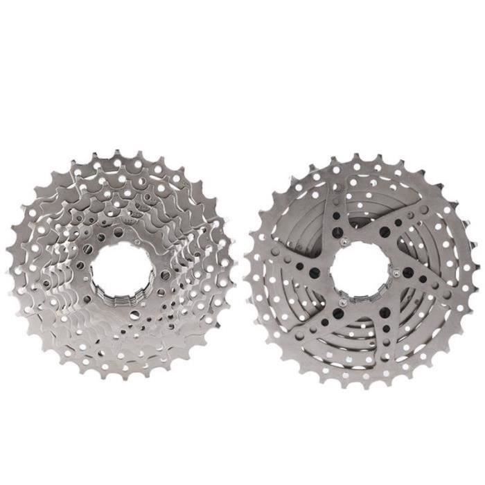 Cassette Vélo 7 Vitesses 14-28T Filetage - Pour VTT Et Vélo Route, Système 21 Vitesses, Acier