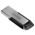 SANDISK Clé USB Ultra Flair - 64Gb - 3.0 - Gris-1