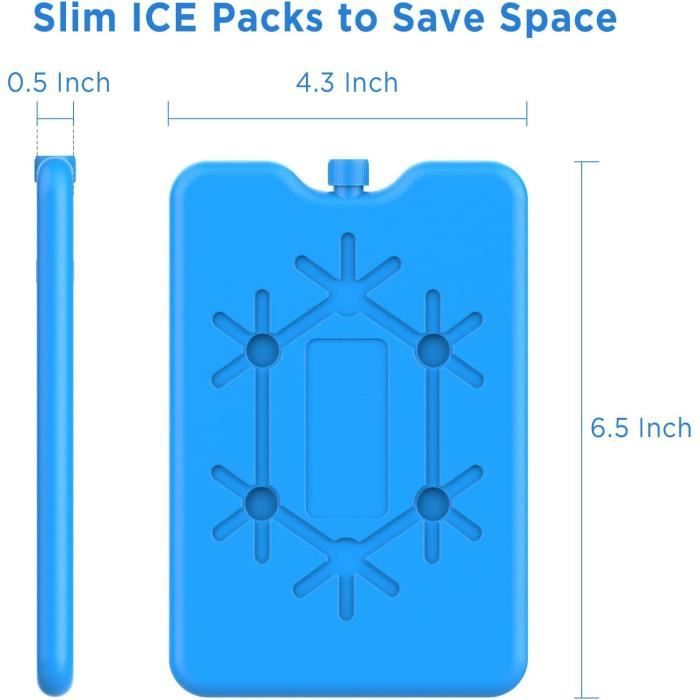 Bloc de glace pour ventilateur de refroidissement | Sac isotherme réutilisable pour boîte à déjeuner – pour appartement, ferme, dortoir, bureau Bloc de glace pour ventilateur de refroidissement | Sac isotherme réutilisable pour boîte à déjeuner – pour appartement, ferme, dortoir, bureau