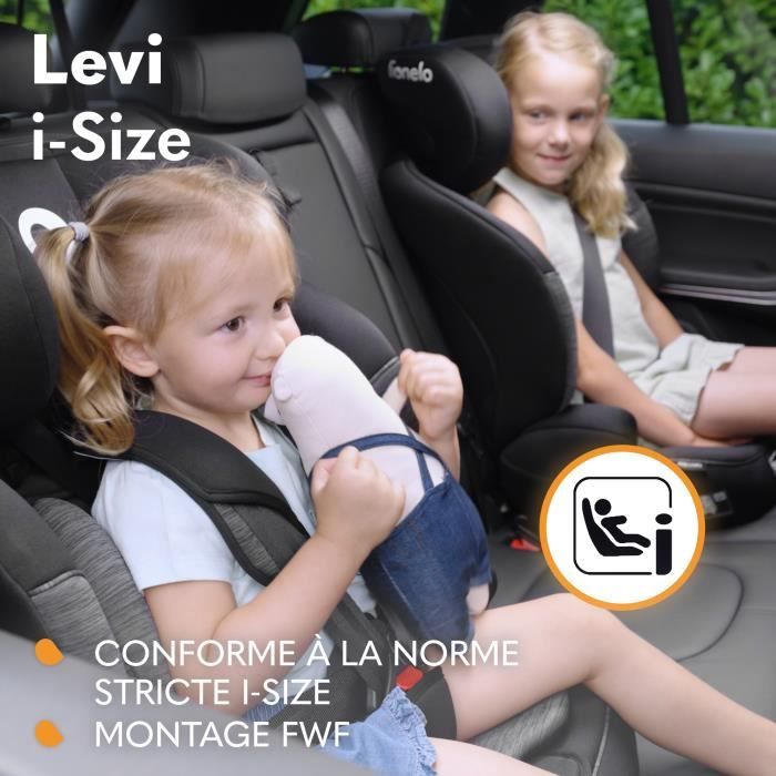 LIONELO Levi One i-Size - Siège auto bébé évolutif - 76-150 cm