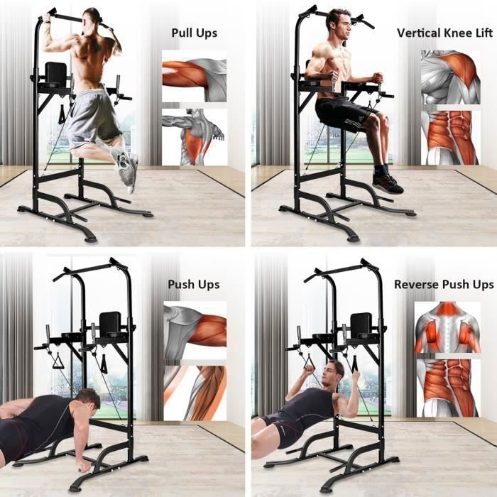 Barre de traction ajustable Station DIP Tour autoportante multifonction Bl23253 - Chine Barre de tirage et barre de porte prix