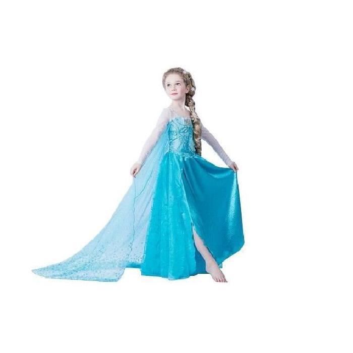 Offre duo: robe elsa + robe anna pour amoureux de la reine des neiges  déguisement pour fête soirée anniversair 2-3 ans - Cdiscount Jeux - Jouets