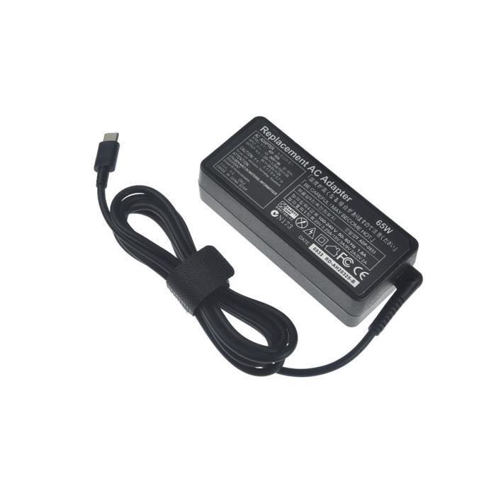65W USB Type C Universel Ordinateur Portable Dc Chargeur de Voiture  Adaptateur D'Alimentation pour 5V