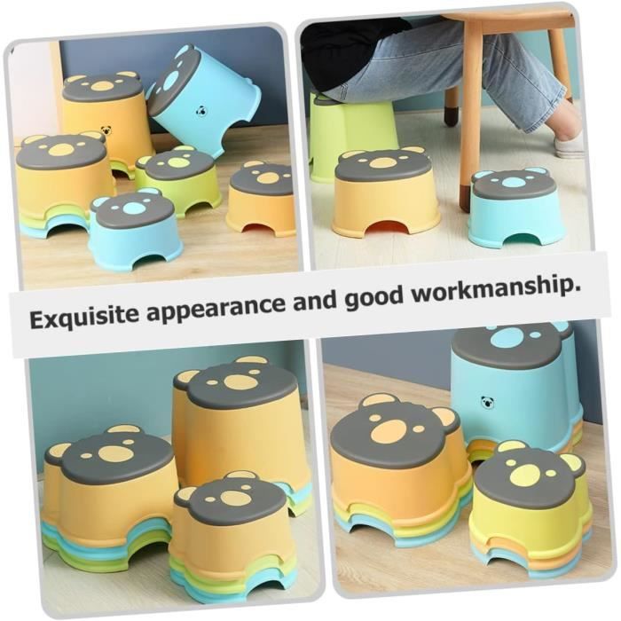 Petit Banc Tabouret En Plastique Tabouret De Toilette Tabourets Pour Enfants Pour S'Asseoir