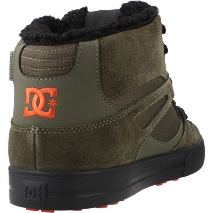 Baskets DC Shoes Pure High-top Winter Homme - Taille 42 EU - Brun Vert - Neuf Avec Boîte
