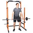 SportPlus Appareil de Musculation Banc de musculation Home Gym avec station de tractions, station de dips-3
