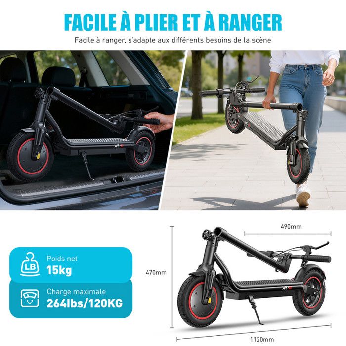 Test : trottinette électrique tout-terrain KuKirin G3 Pro