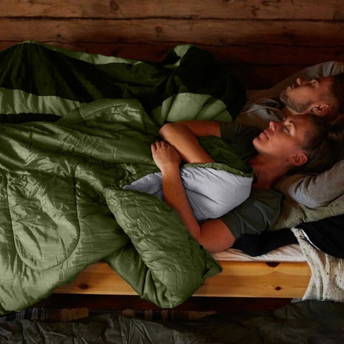 Sac De Dormir Extra Large Adulte - 210x75cm, Poids 0.7 à 2.4kg, 2-3 Saisons, Randonnée Camping