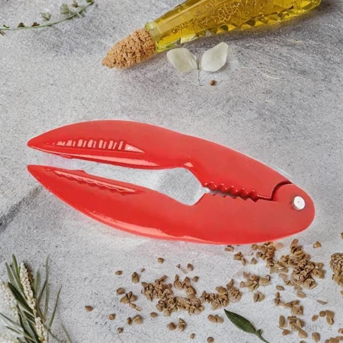 Pince à Crabe Porfeet - Acier Inoxydable, 38 Cm, Antidérapante, Pour Pêche Et Manipulation Sécurisée