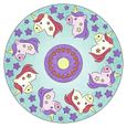 Mandala - format midi  Licorne - Ravensburger - Loisirs créatifs - Dessins enfants au pochoir - dès 6 ans-4