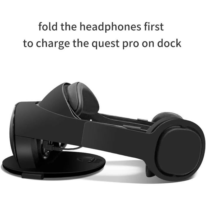 Casque Audio Vr Stéréo Compatible Avec Meta Quest Pro - Design À Clip ...