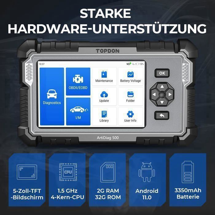 TOPDON Obd2 Auto Diagnostica AD500, Strumento Di Diagnostica Auto - Foto 10