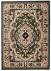 TAPISO Tapis Salon Poils Courts ATLAS Vert Beige Ornemental Polypropylène Intérieur 160x230 cm
