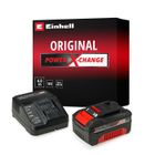 Einhell Starter Kit 4,0 Ah Power X-Change (Lithium-Ion, 18V, 1 chargeur + 1 batterie 4,0 Ah)