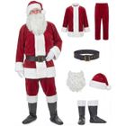 DEGUISE TOI Déguisement - Déguisement de Père Noël effet velours adulte