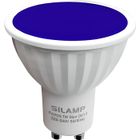 Ampoule LED - SILAMP - GU10 - Bleu - 7W - Réflecteur - Spot