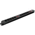 VELLEMAN Bloc multiprises 10 prises parafoudre ebp10n surch