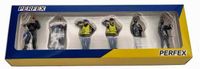 Figurines Gendarmes Mobiles Police CRS et Manifestants Gilets Jaunes 1/43 - Série limitée à 250 pièces