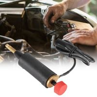 Dilwe Testeur de bobine d'allumage réglable Adjustable Ignition Coil Tester, Alloy + Plastic Car Spark Plug Tester High auto outil