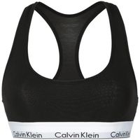 CALVIN KLEIN - Soutien gorge brassière coton - Noir
