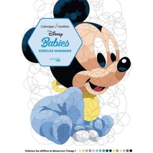 LIVRE LOISIRS CRÉATIFS DISNEY BABY Cercles magiques babies