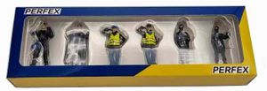 FIGURINE - PERSONNAGE Figurines Gendarmes Mobiles Police CRS et Manifest