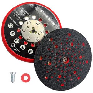 Patin De Ponçage 150mm 6 Trous - Compatible Ponçeuse Orbitale Aléatoire