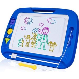 ARDOISE ENFANT Ardoise Magique SGILE - Grande Tableau de Dessin Magnétique Multicolore pour Enfants - Portable et Éducatif