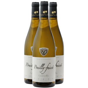 VIN BLANC Pouilly-Fuissé Blanc 2021 - Lot de 3x75cl - Châtea