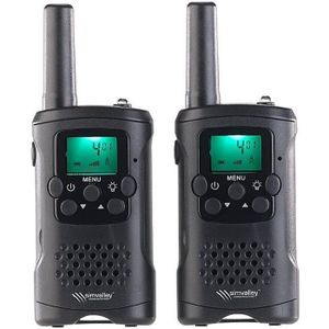 TALKIE-WALKIE Talkies-walkies avec fonction VOX, portée 10 km WT