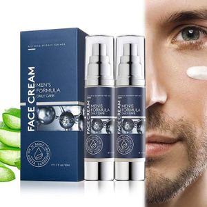 HYDRATANT VISAGE 6 in 1 Mens Face M oisturizer,2 Bottle Mens Face Cream Anti Aging Cream Wrinkle & Dark Spots