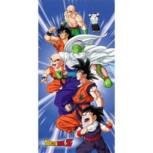 Serviette Drap De Bain Ou Plage Dragon Ball Super Goku - Serviette Séchage Rapide