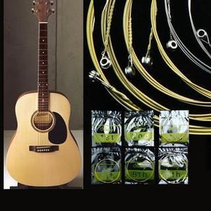 K2 Cordes pour guitare Durable 1pcs 6 Type EW série carbone Steel guitare cord K2B 