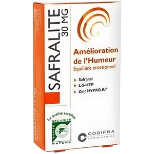 PARAPHARMACIE NUTRITION Safralite 30mg boite de 28 gélules