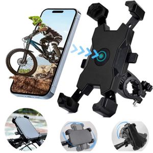 Support Universel Smartphone Nomade pour Vélo, Noir, Samsung Galaxy S20