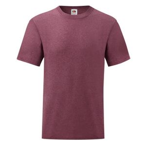T-Shirt Bordeaux Homme Jack\u0026Jones Famo pas cher | Espace des Marques