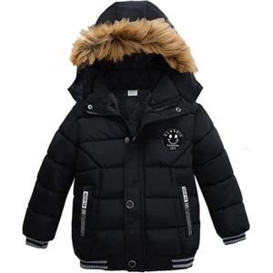 DOUDOUNE Blouson Manteau Fourrure Chaud Enfant Garçon Bébé Vêtement Doudoune à Capuche Veste à Manches Longues