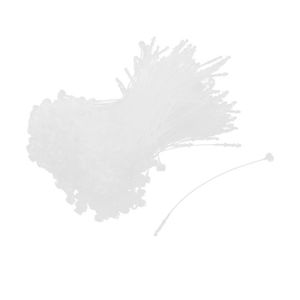 sourcingmap Snap Lock Broche s/écurit/é Boucle Plastique /étiquette Fixation Cravate 7 Pouce 500 Pi/èces