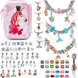 KIT BIJOUX Kit de fabrication de bijoux pour filles, ensemble
